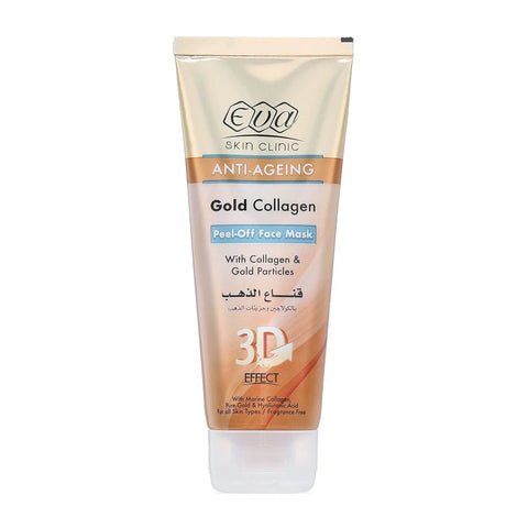 Eva Skin Clinic Anti Aging Gold Collagen Peel-Off Face Mask With Collagen & Gold Particles 100ml