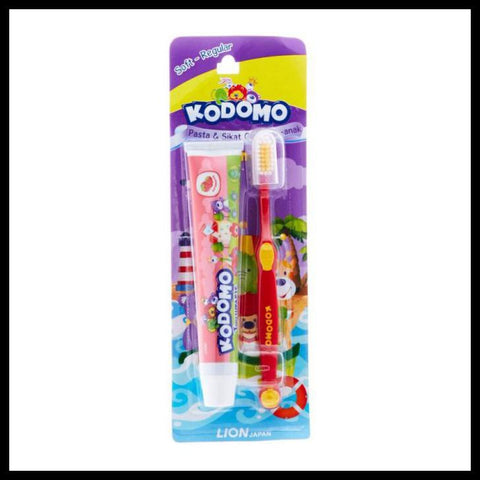 Kodomo Toothpaste 45gm + ToothBrush Regular Soft