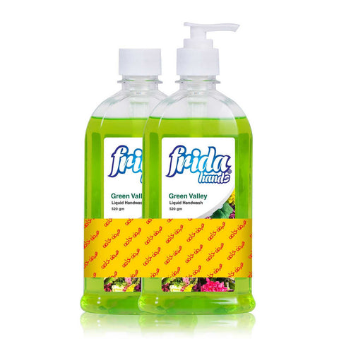 Frida Liquid Hand Wash Green Valley 520ml Offer: ( Frida Liquid Hand Wash Green Valley 520ml Free ) - 2pcs