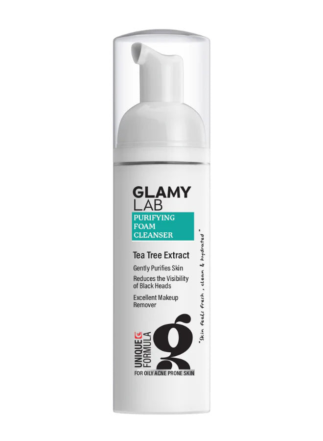 Glamy Lab Purifying Foam Cleanser For Oily Acne Prone Skin 150ml