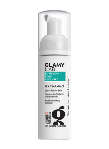 Glamy Lab Purifying Foam Cleanser For Oily Acne Prone Skin 150ml
