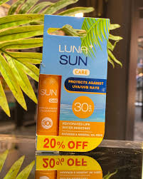 Luna Lip Balm Sun Care 30SPF 20%off