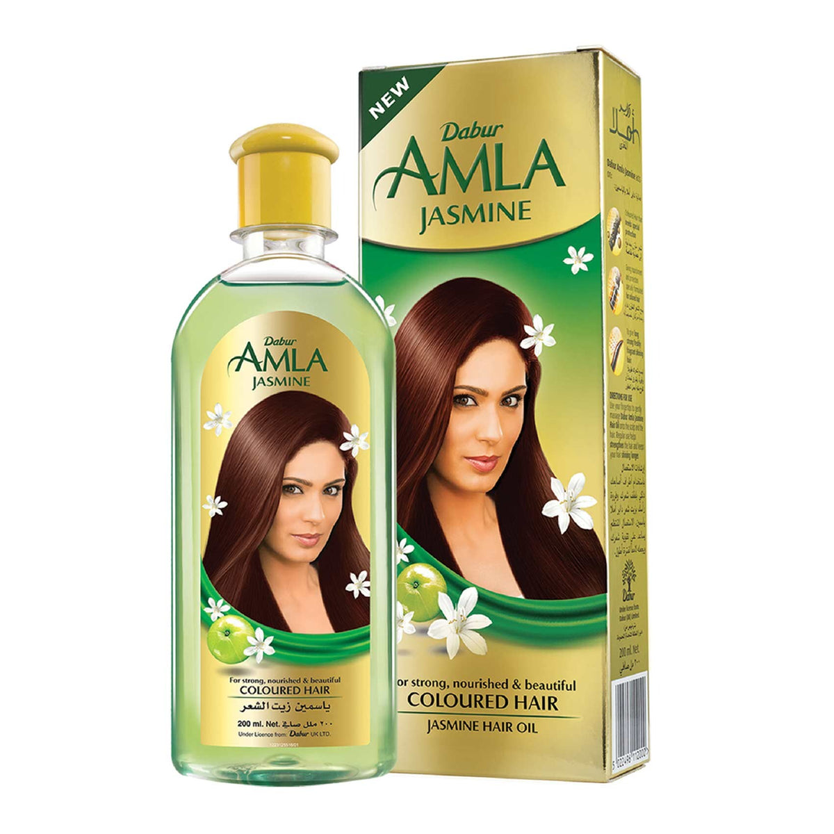 Dabur Amla Jasmine Hair Oil For Colored Hair 180ml