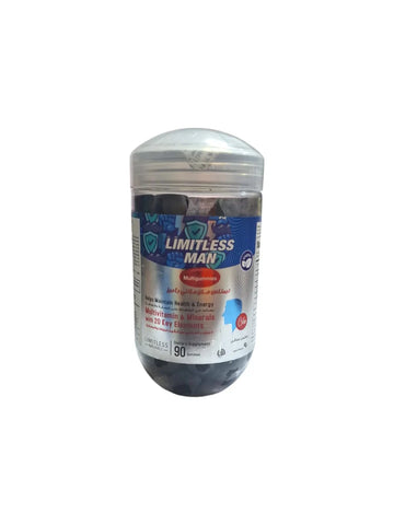 Limitless Man Multigummies 90gummies