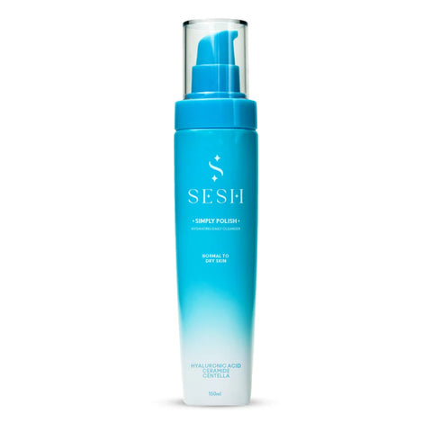 Sesh Simply Polish Hydrating Daily Cleanser For Normal To Dry Skin 150ml