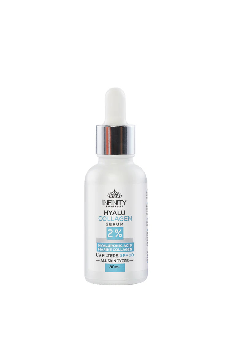 Infinity Hyalu Collagen Serum 2% Hyaluronic Acid Marine Collagen 30ml